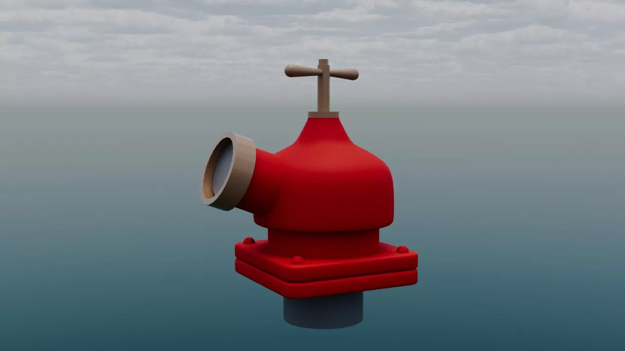 hydrant Olympic Titanic Free 3D model