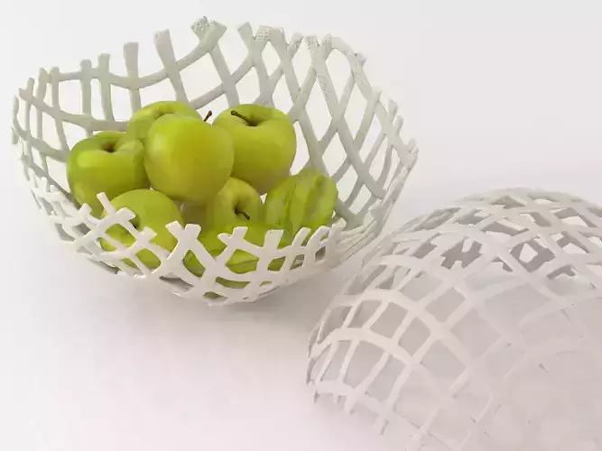 Bowl made out of wires