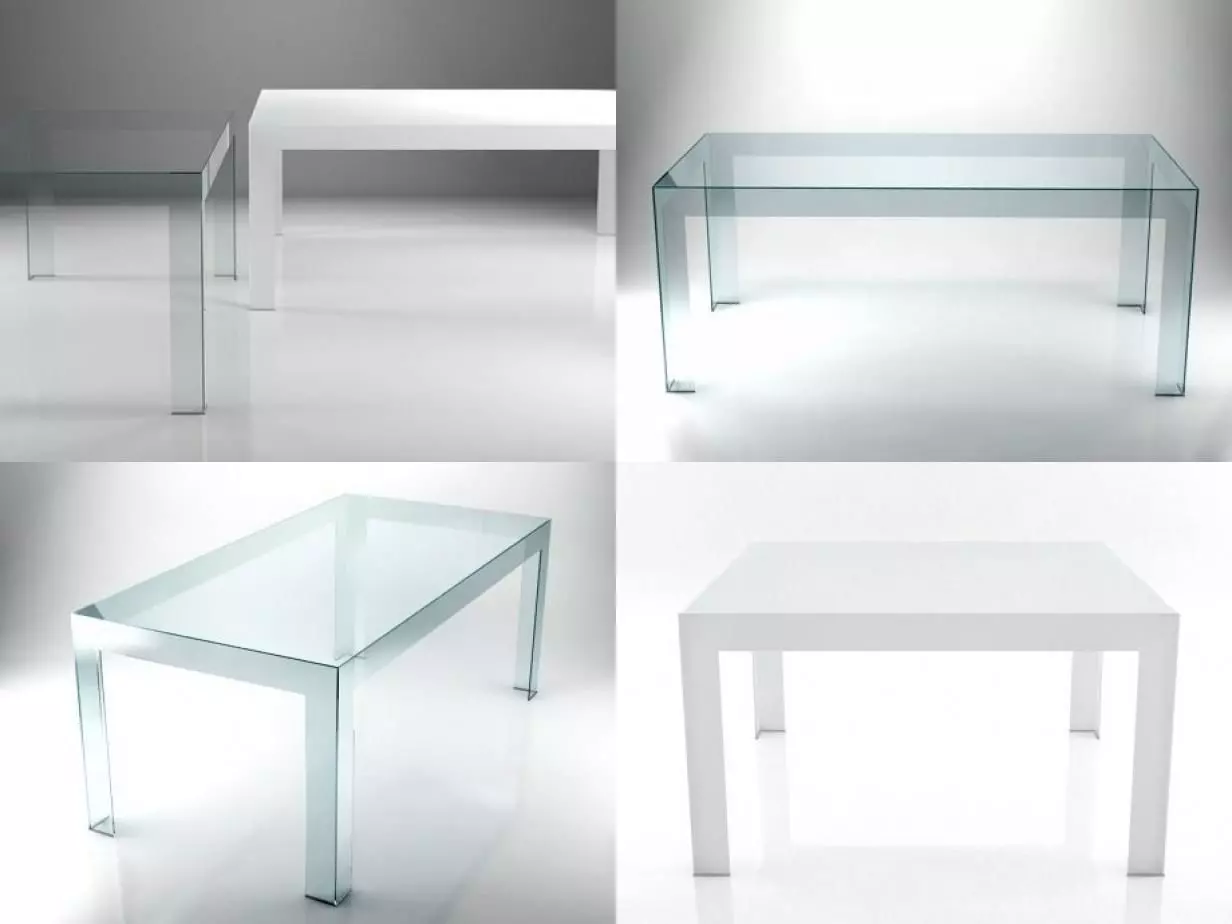 Atlantis table with different heights 3D model_0