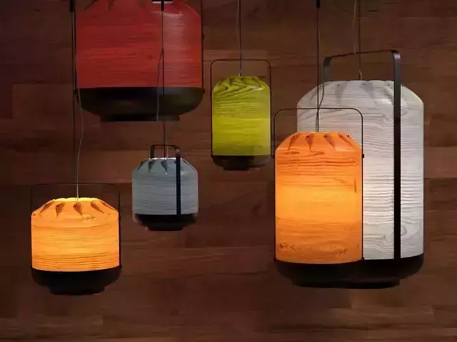 Chou Pendant 3D model