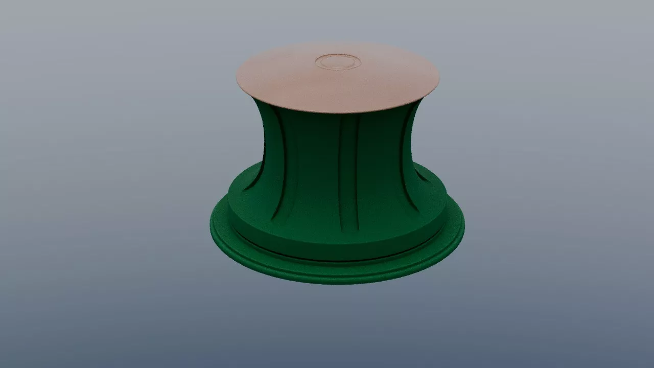 Olympic Titanic capstan 3D model
