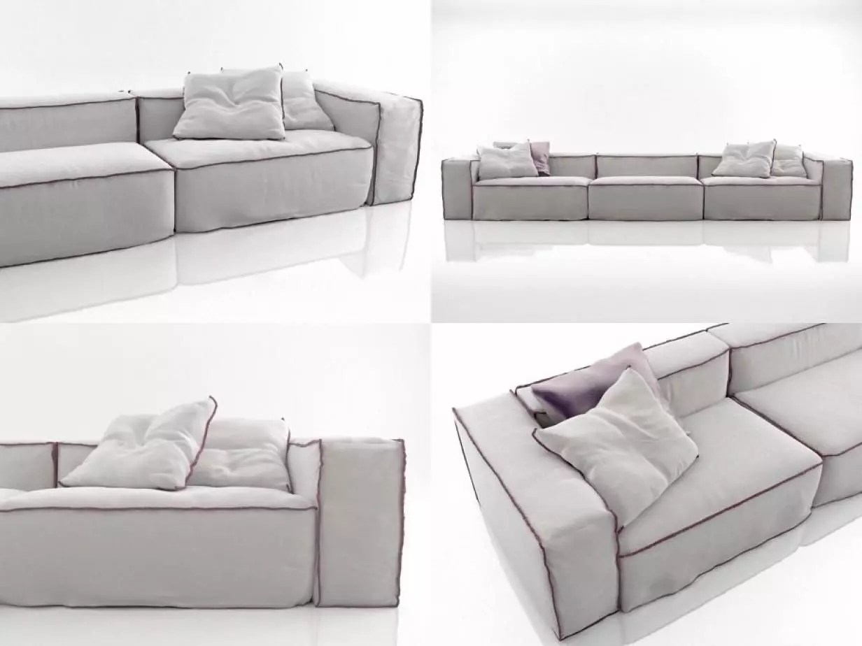 Aspettami couch 3D model_1