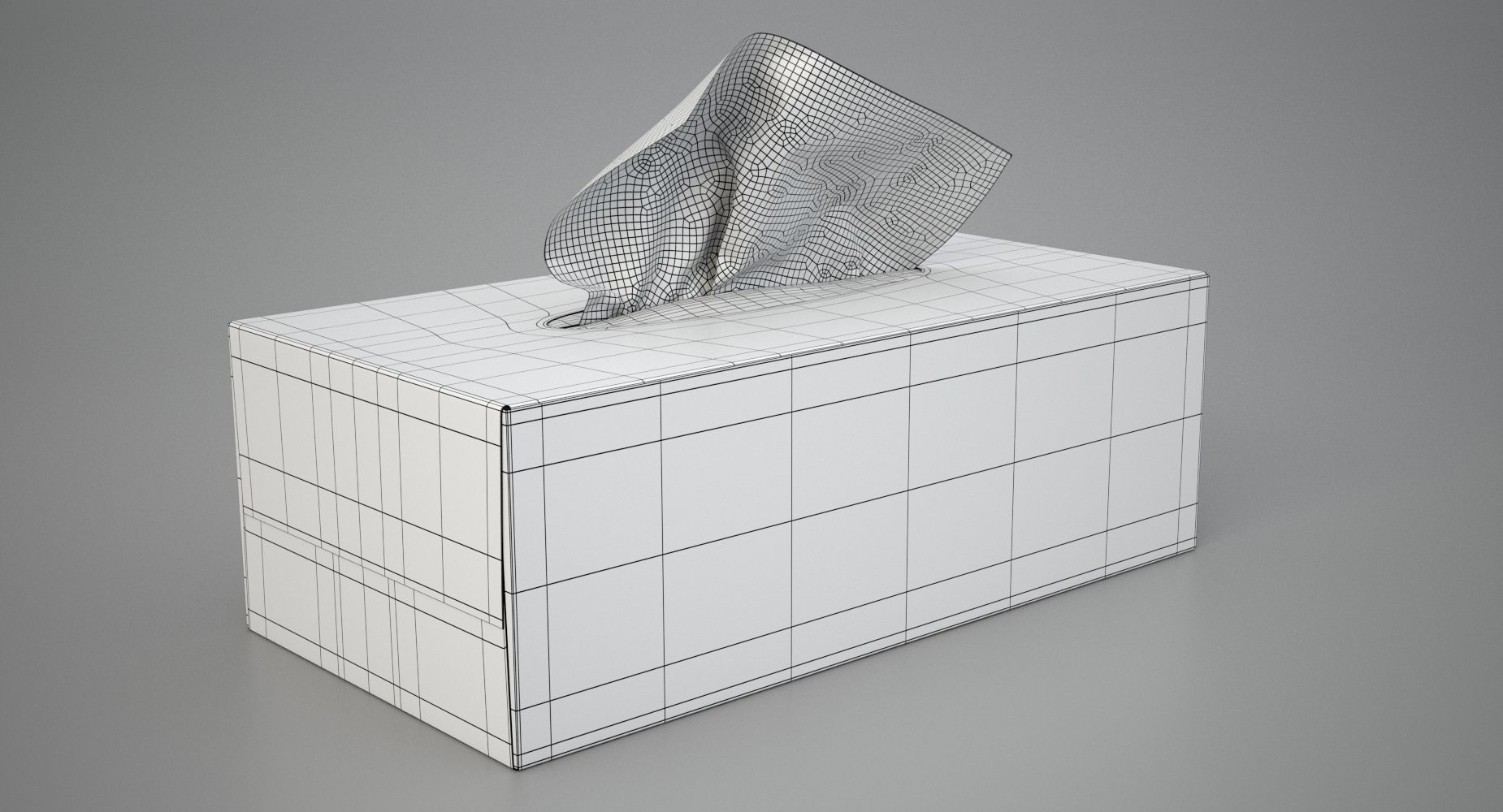 Tissue Box 3D model_15