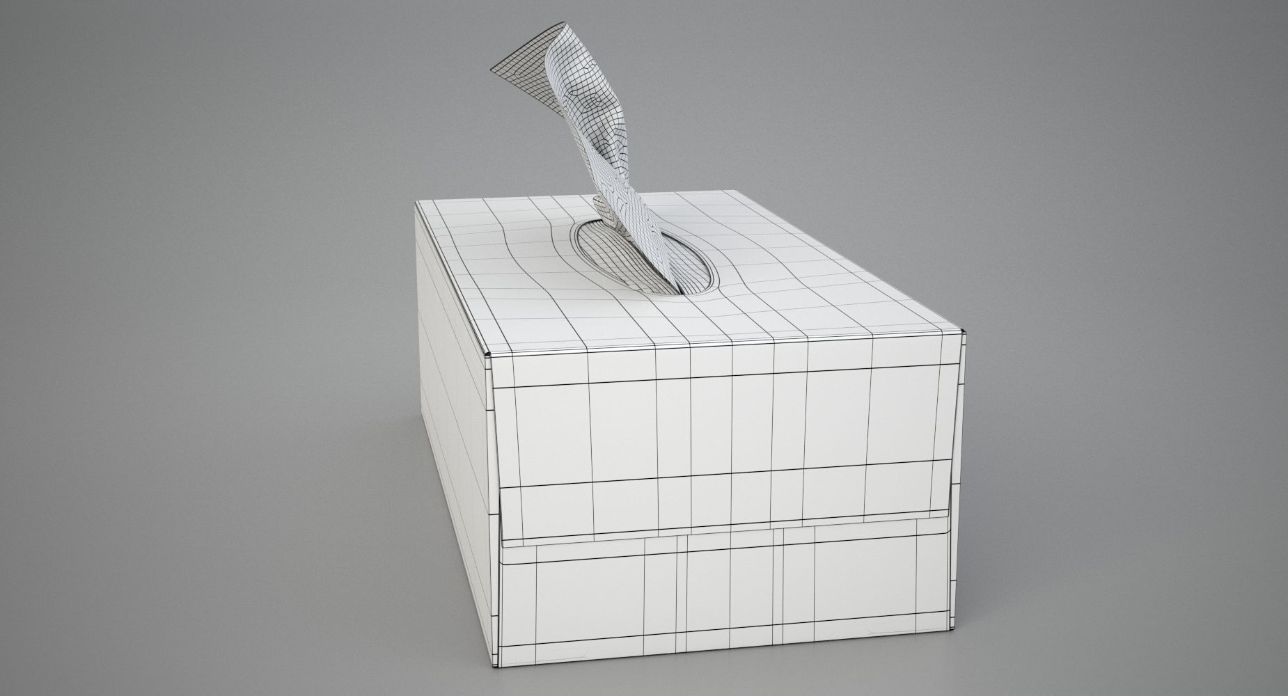 Tissue Box 3D model_11