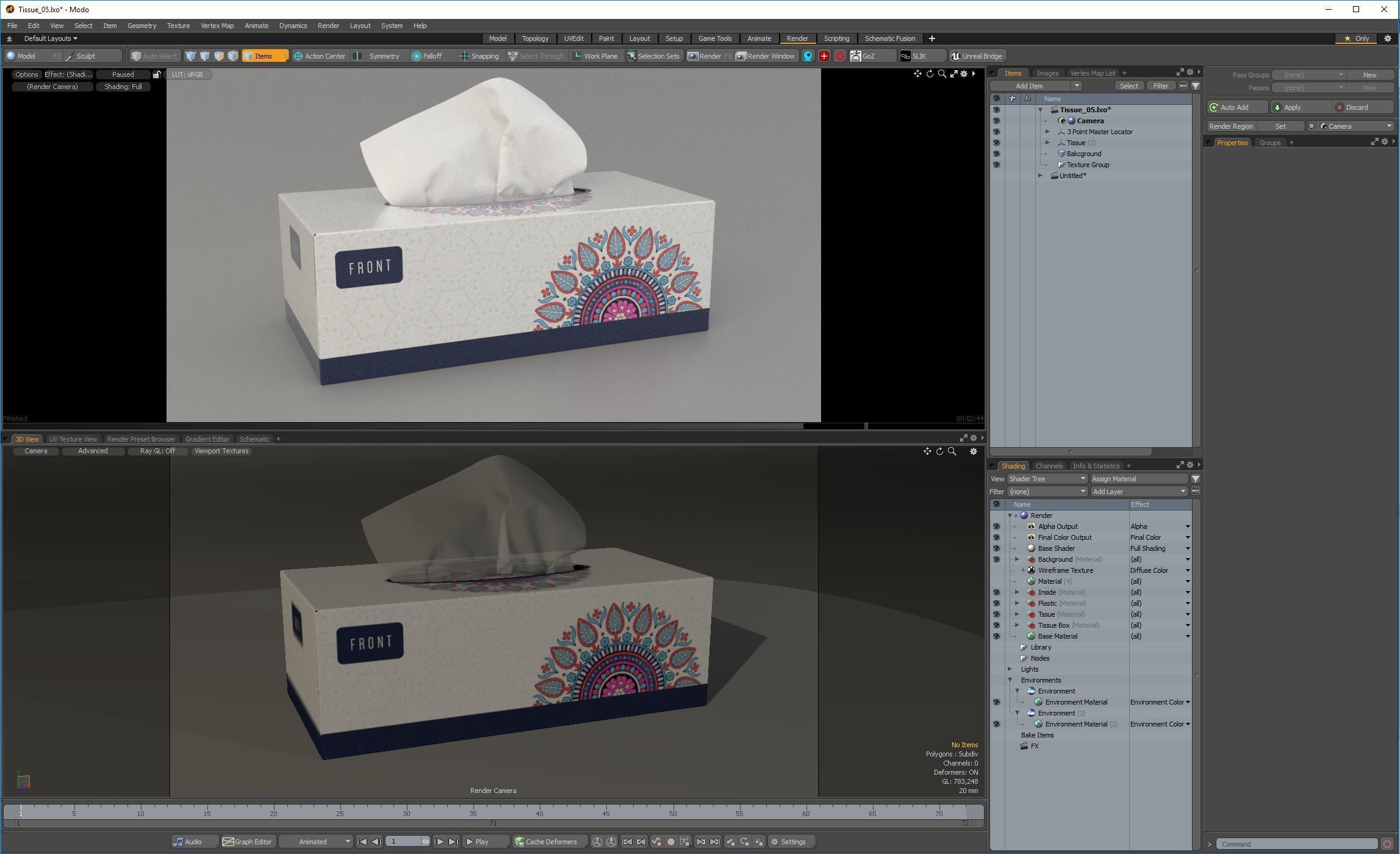 Tissue Box 3D model_28