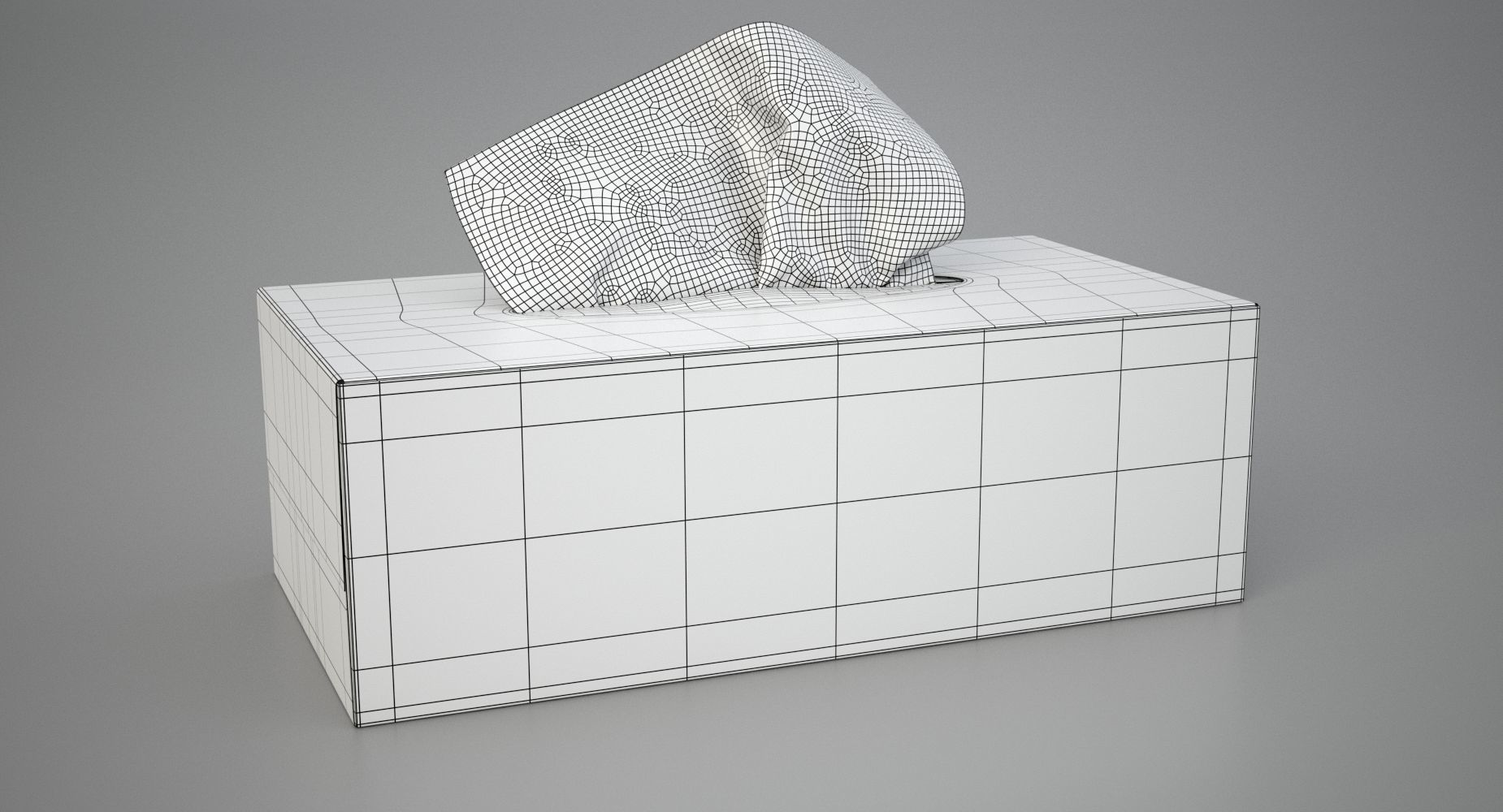 Tissue Box 3D model_7