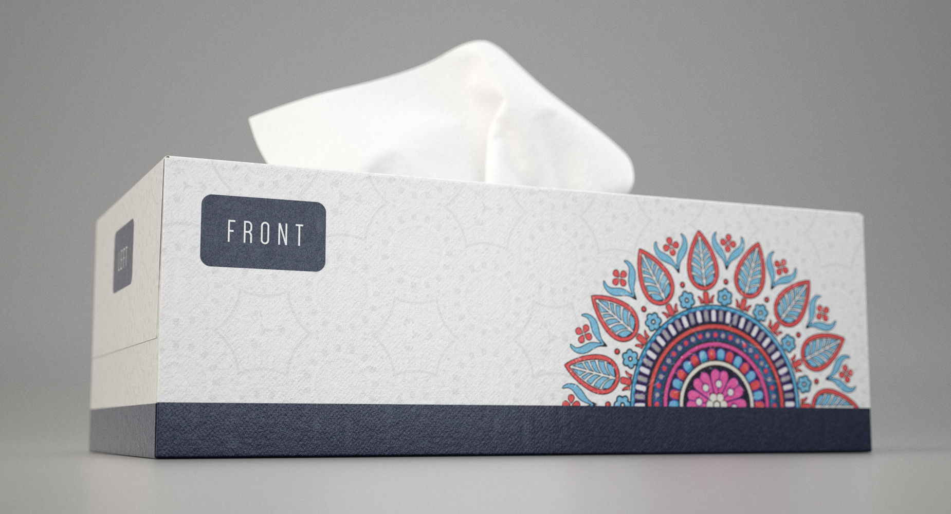 Tissue Box 3D model_24