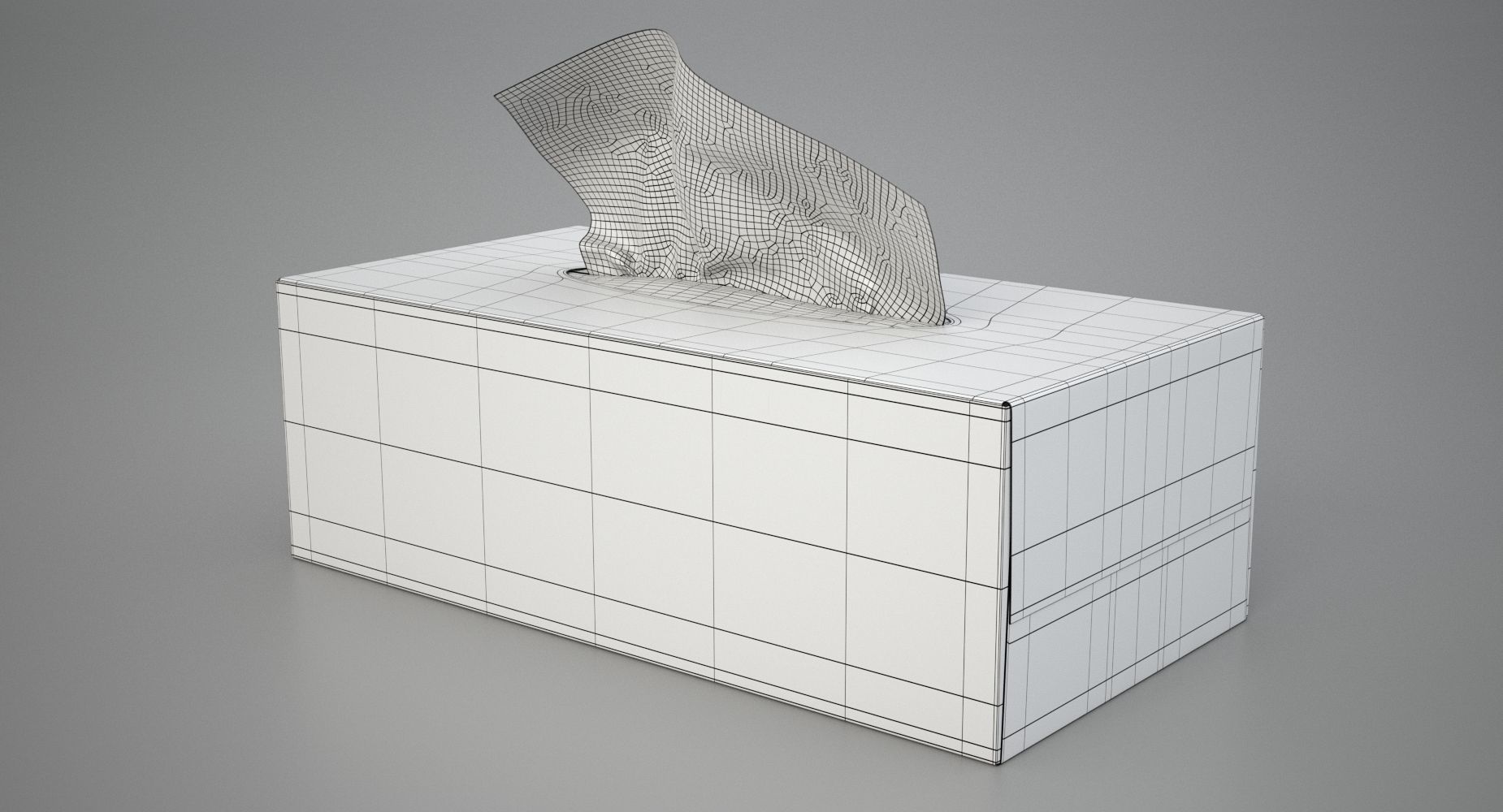 Tissue Box 3D model_19