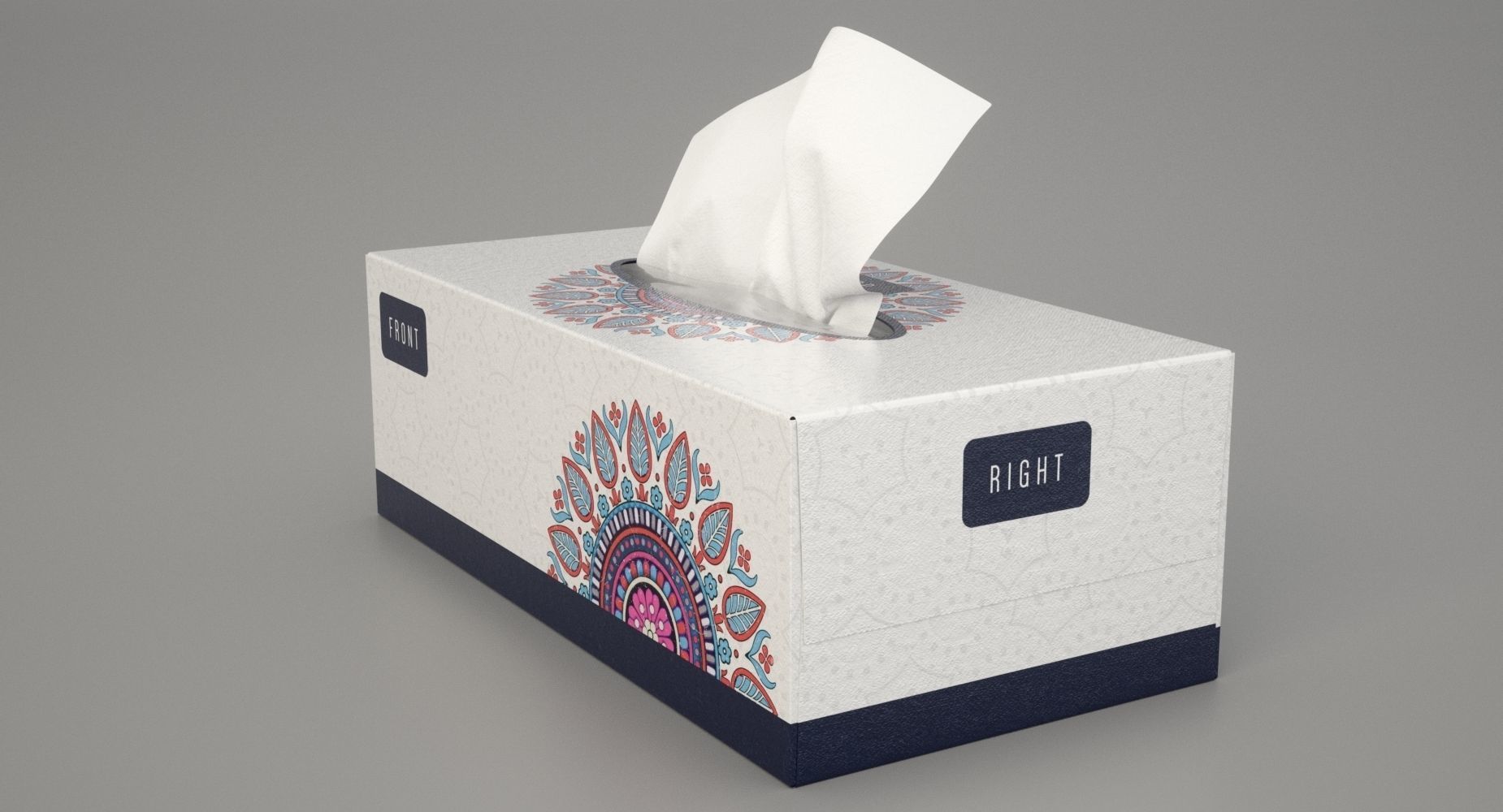 Tissue Box 3D model_20