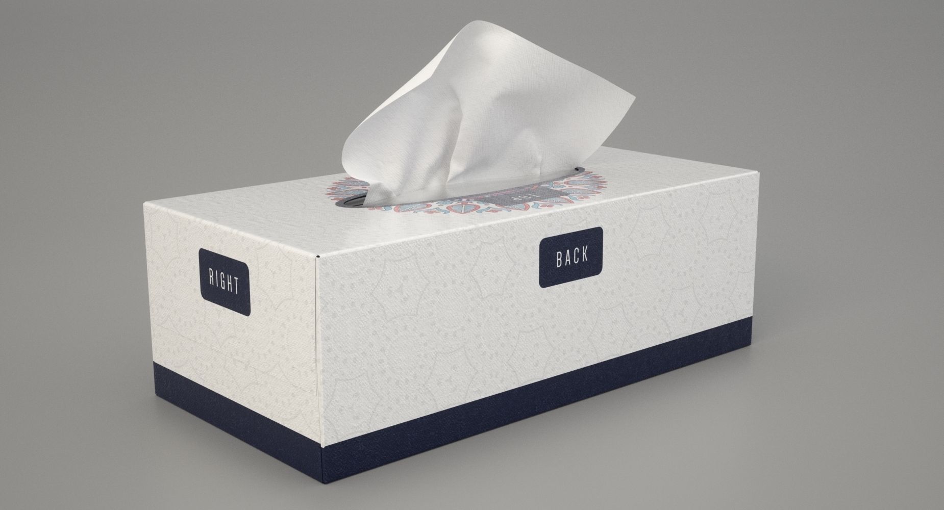 Tissue Box 3D model_14