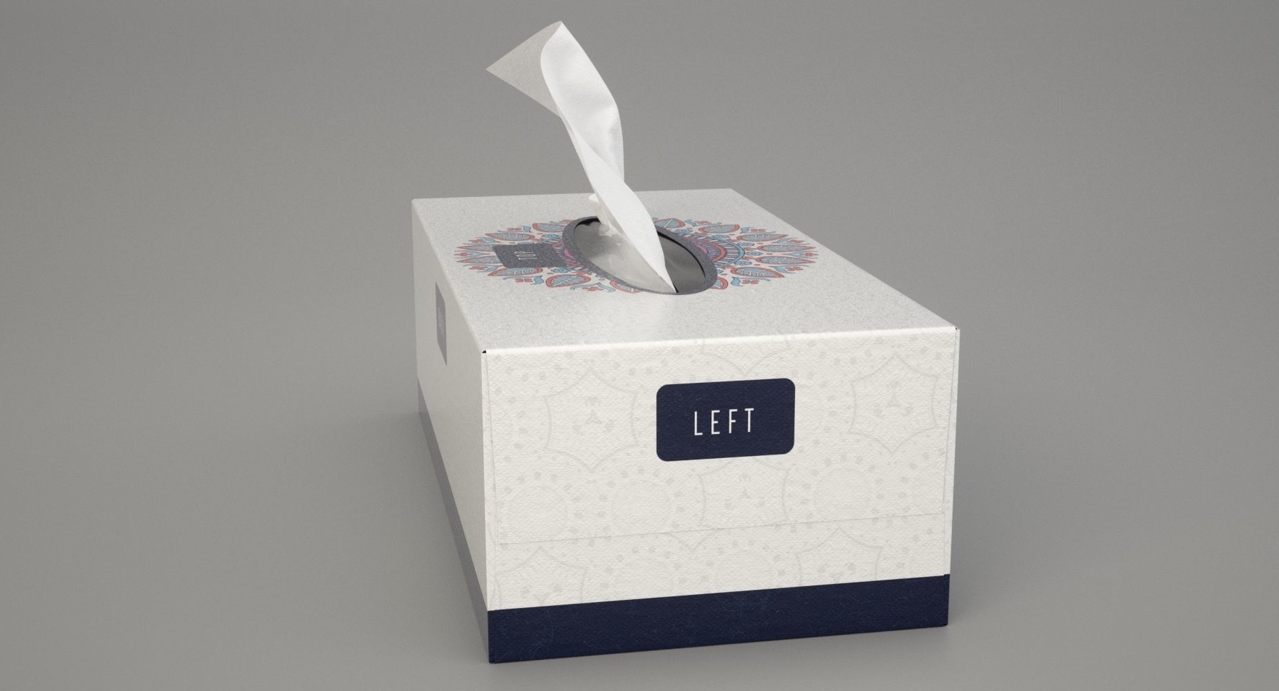 Tissue Box 3D model_10