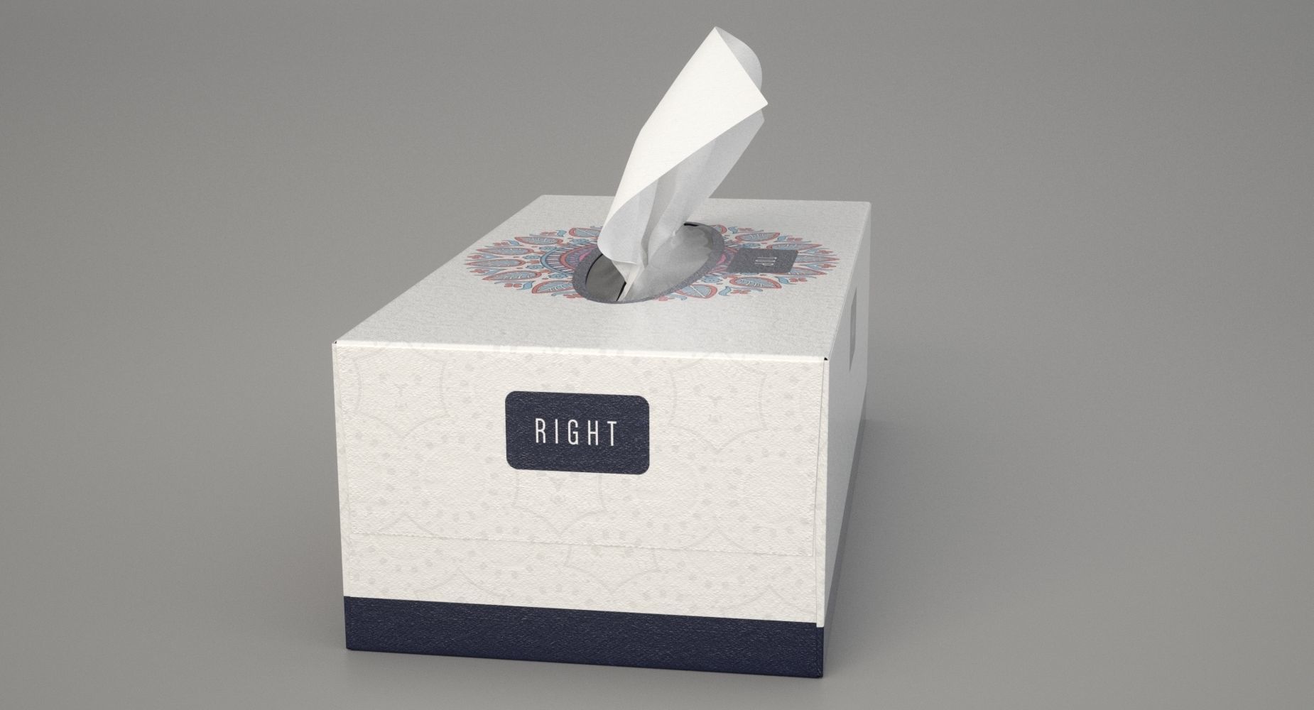 Tissue Box 3D model_16
