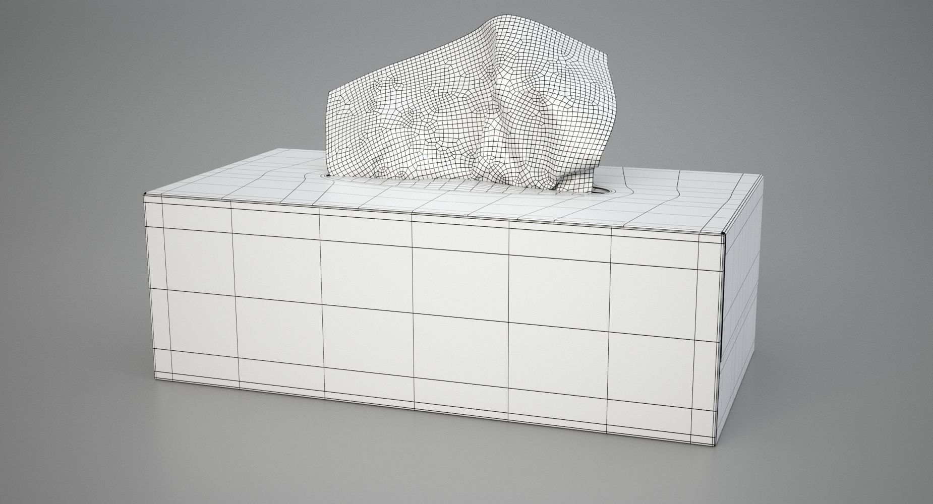 Tissue Box 3D model_23