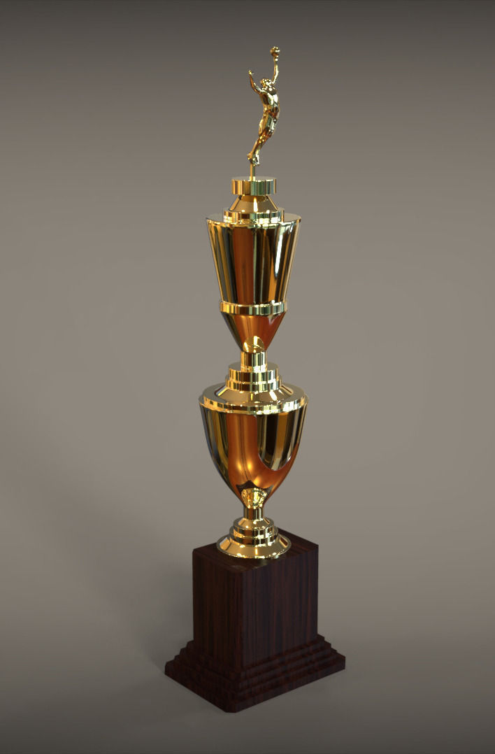 Winner Cup 3D model_2