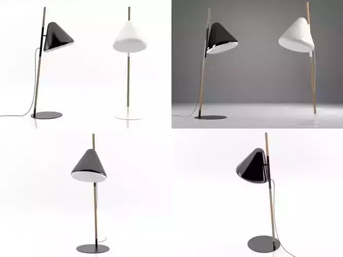 Hello Floor Lamp 3D model