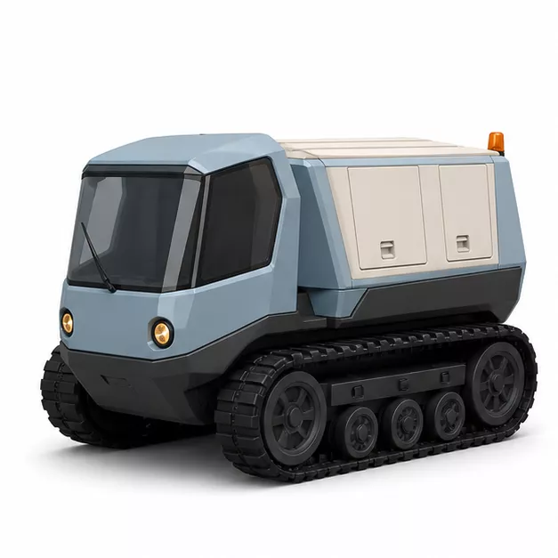 S00432 Electric Mountain Supply Crawler 3D model