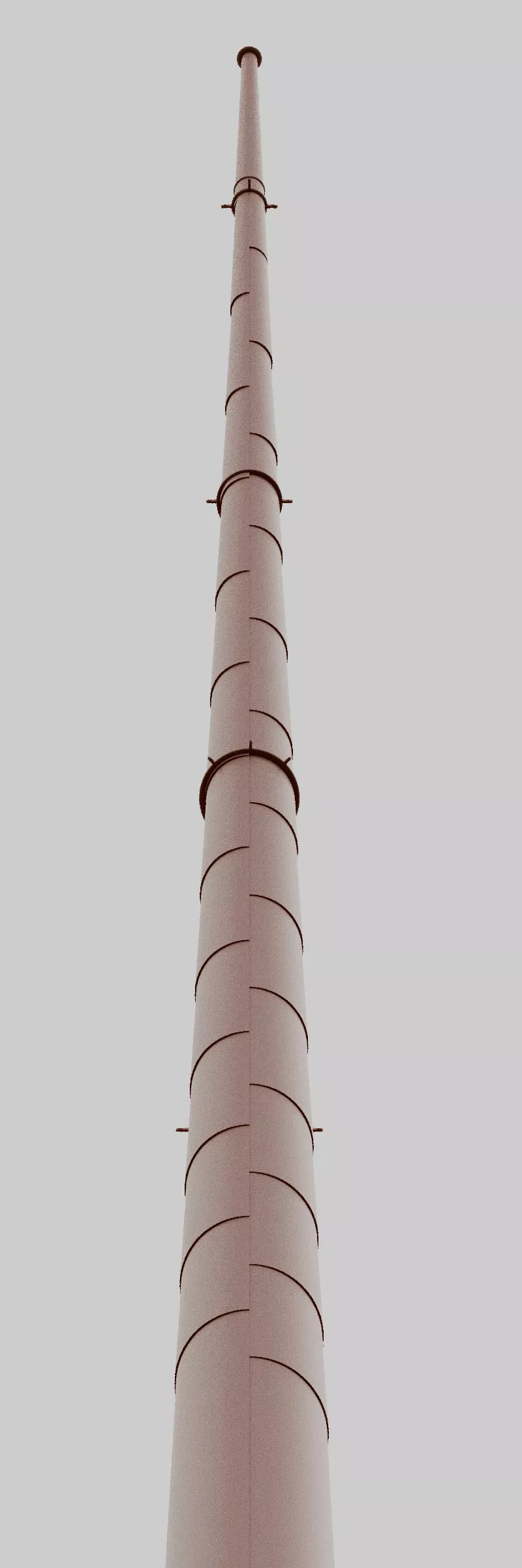 Olympic Titanic main mast 3D model