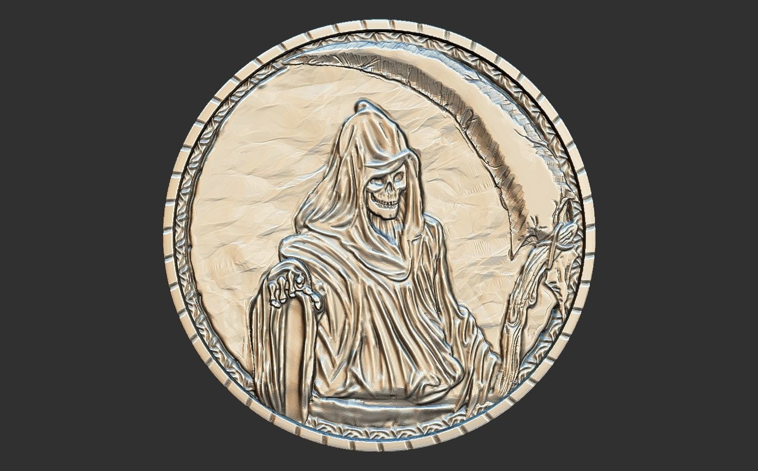 3d Printable Memento Mori 3D print model_4