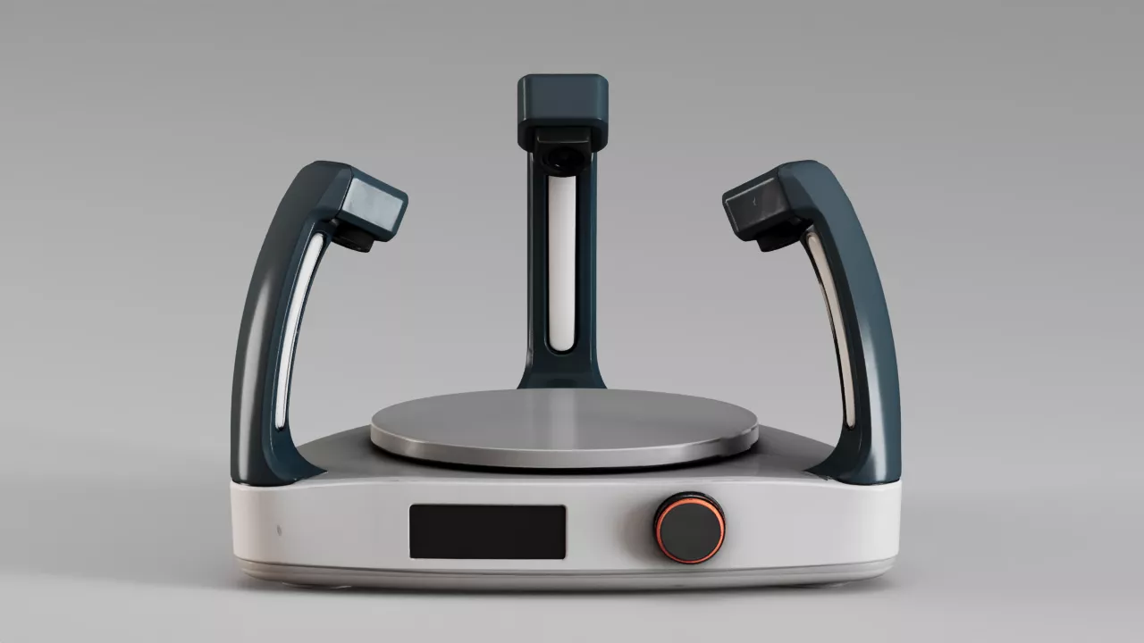 S00409 Photogrammetry Scanning Turntable 3D model