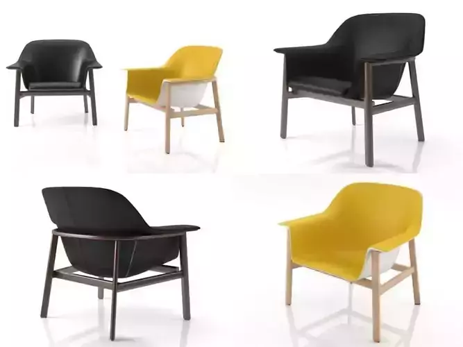 Sedan four different chairs