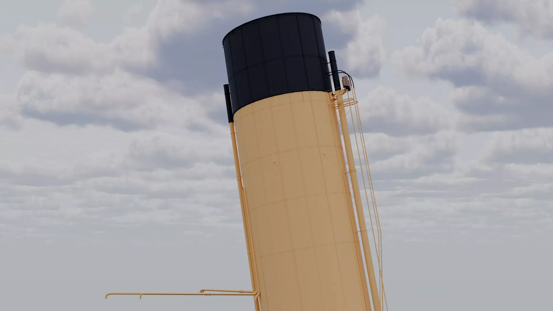 liner Olympic funnel No 3 3D model