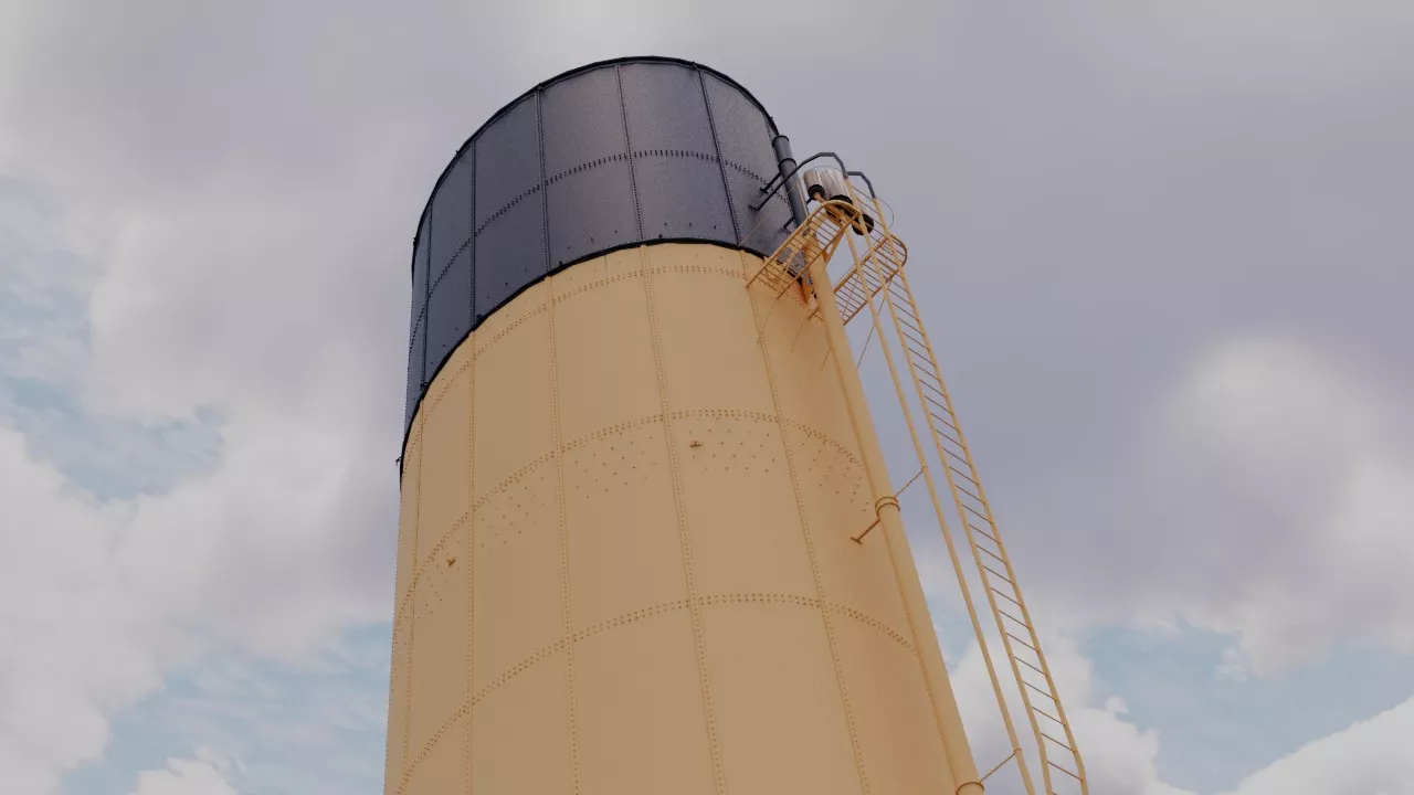 liner Olympic No 4 funnel 3D model