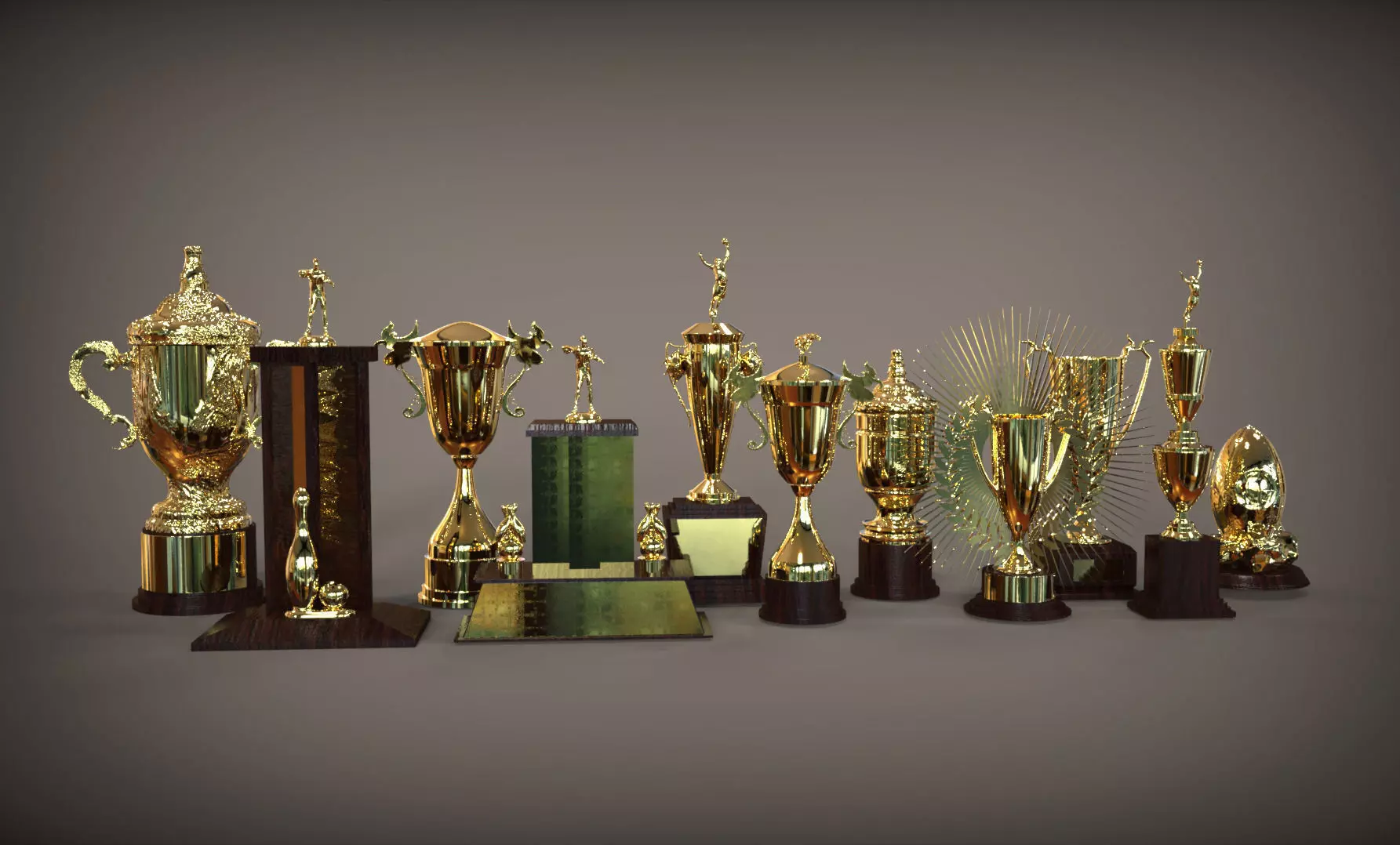 Winner Cup Pack 3D model