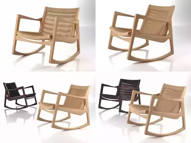 Euvira four different rocking chairs