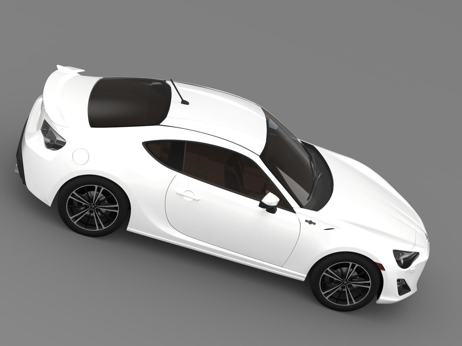 Toyota 86 GT Limited 2012 3D model_11
