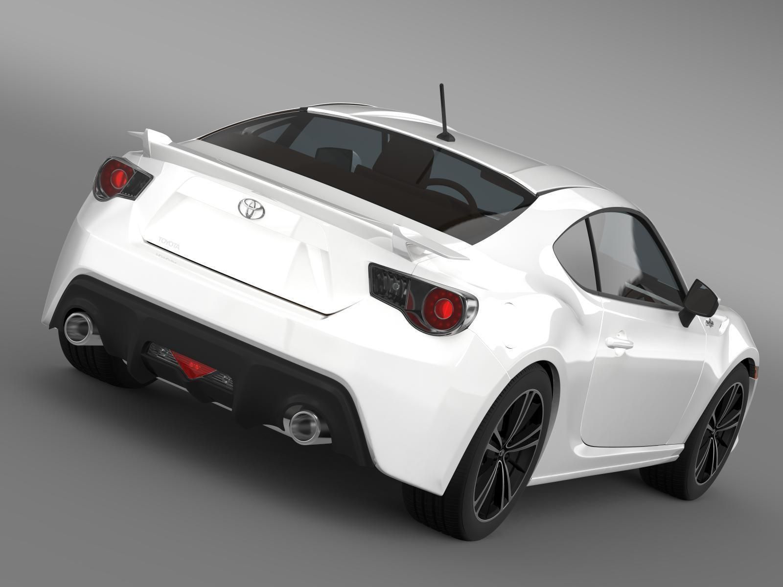 Toyota 86 GT Limited 2012 3D model_4