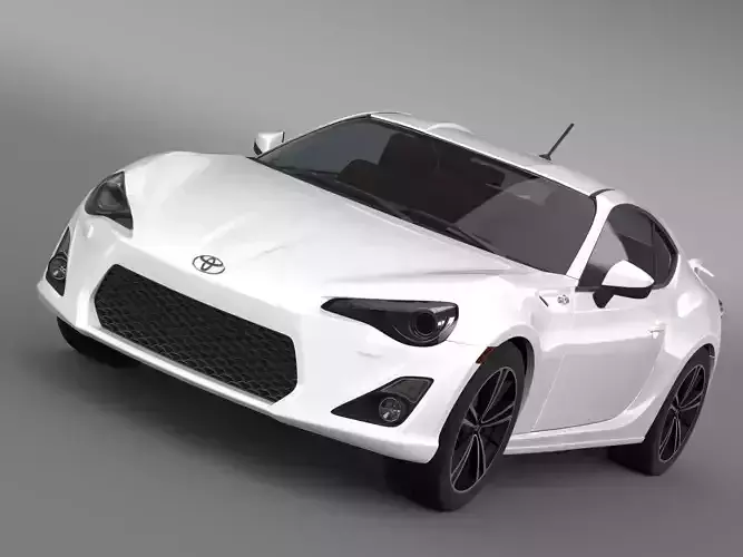 Toyota 86 GT Limited 2012 3D model