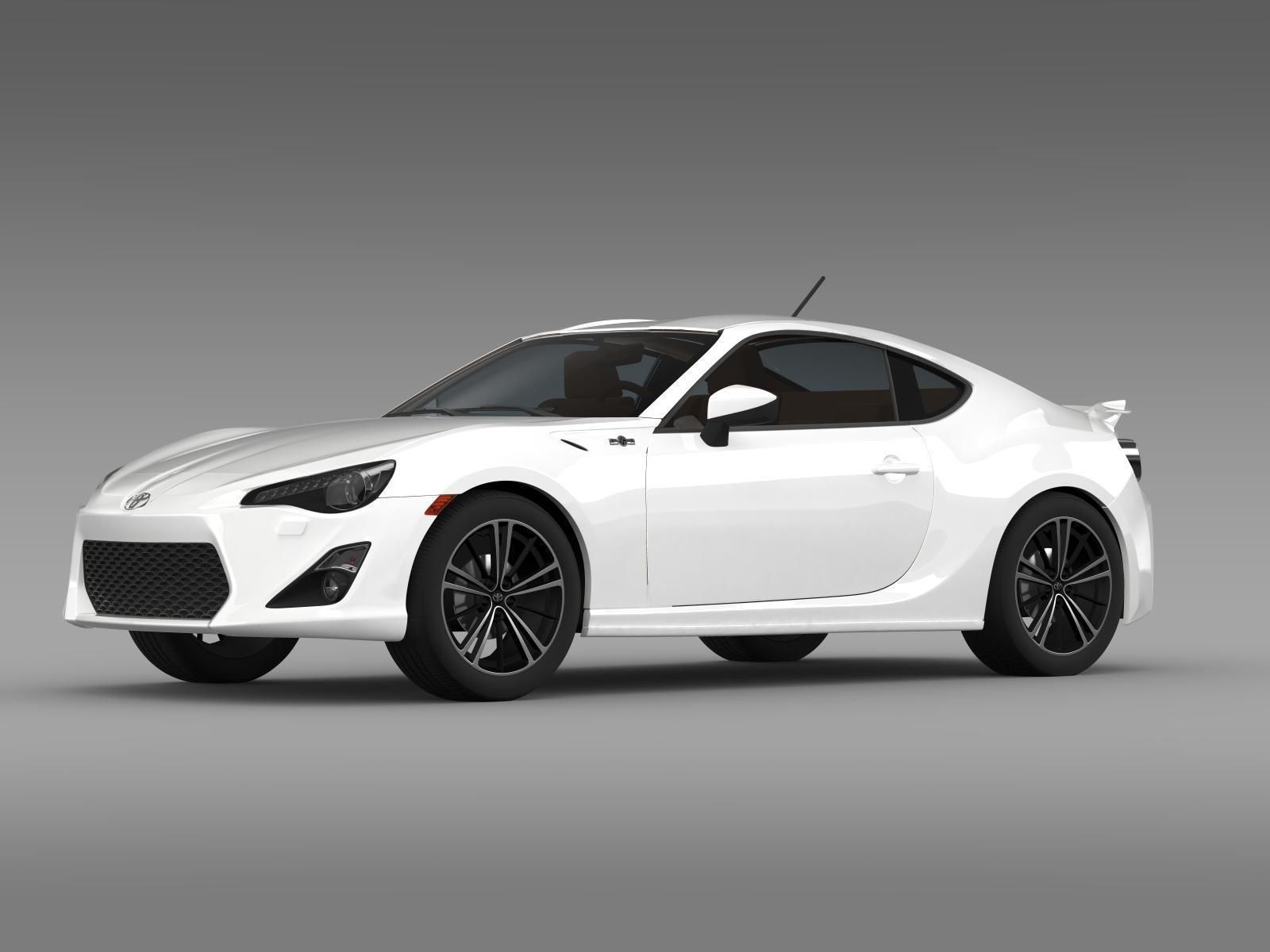 Toyota 86 GT Limited 2012 3D model_2