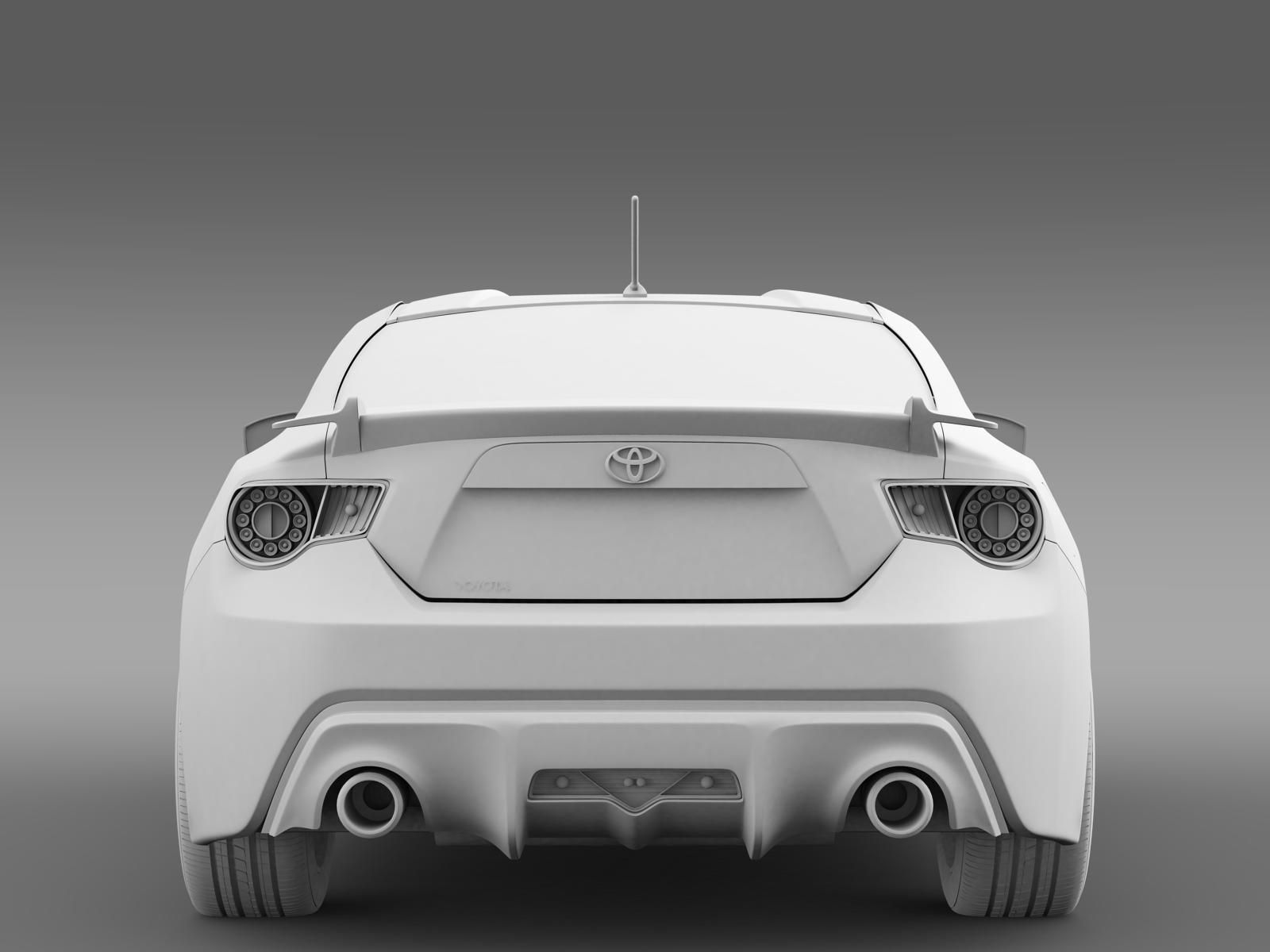 Toyota 86 GT Limited 2012 3D model_16