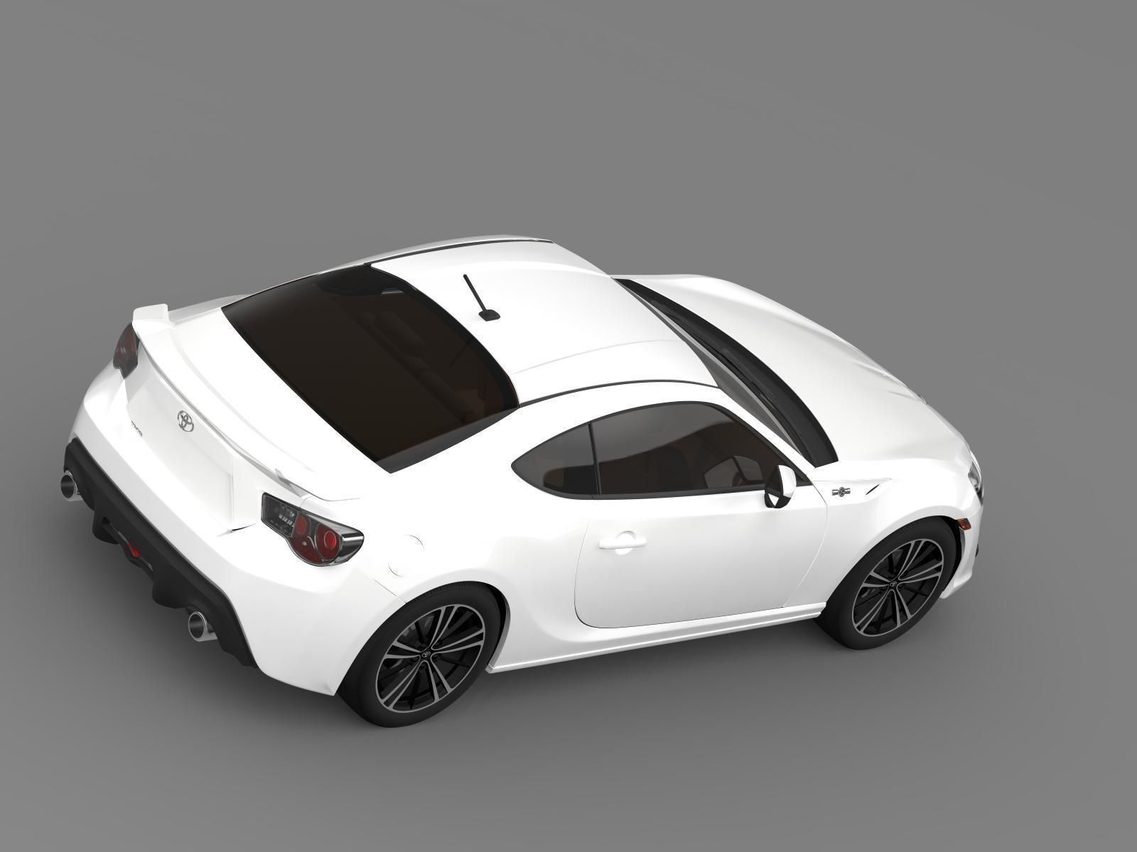 Toyota 86 GT Limited 2012 3D model_8