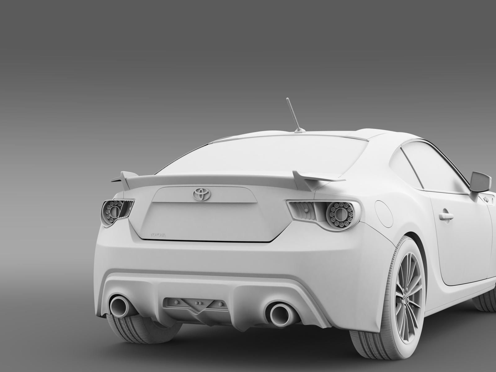 Toyota 86 GT Limited 2012 3D model_14