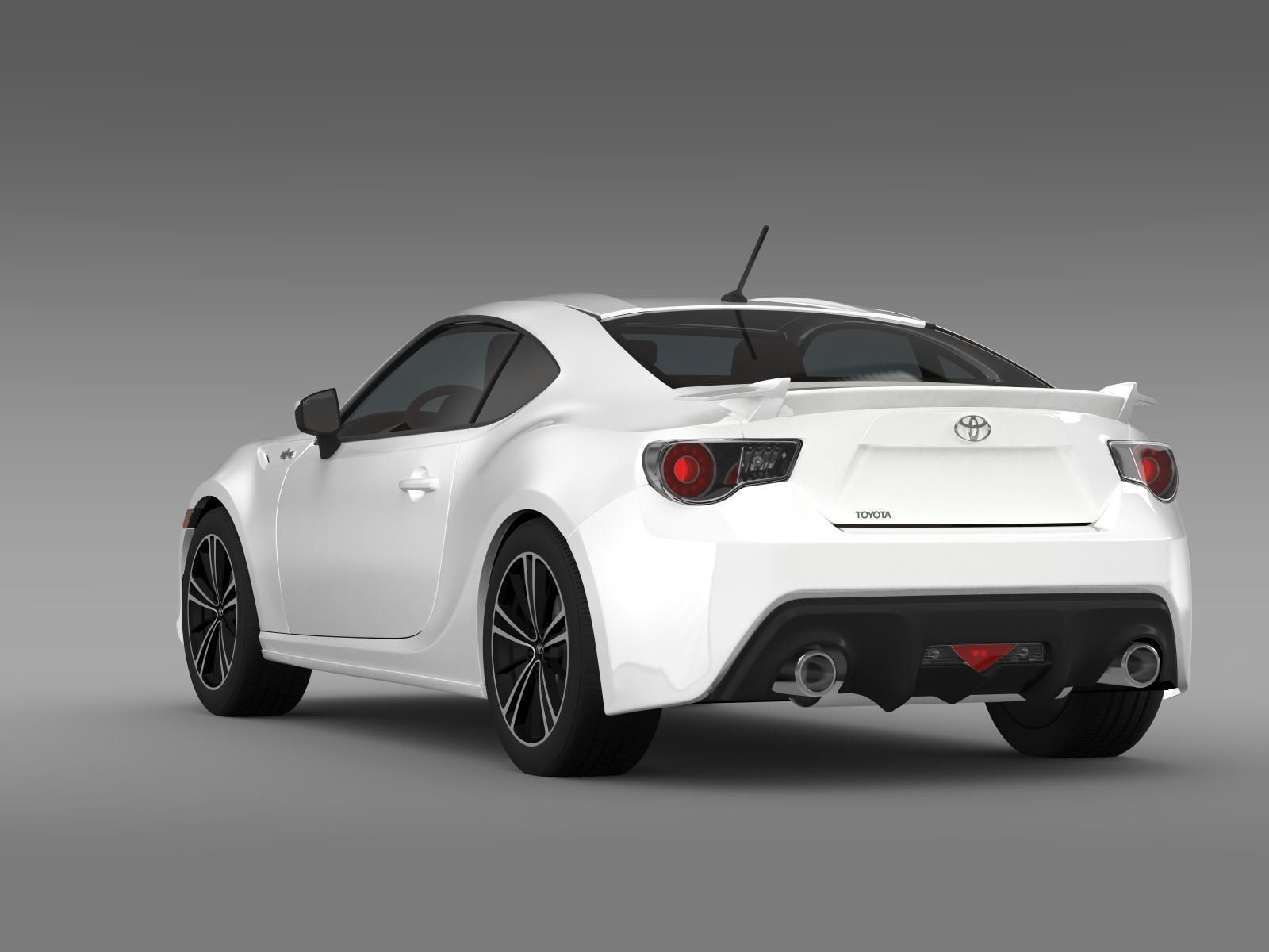 Toyota 86 GT Limited 2012 3D model_9