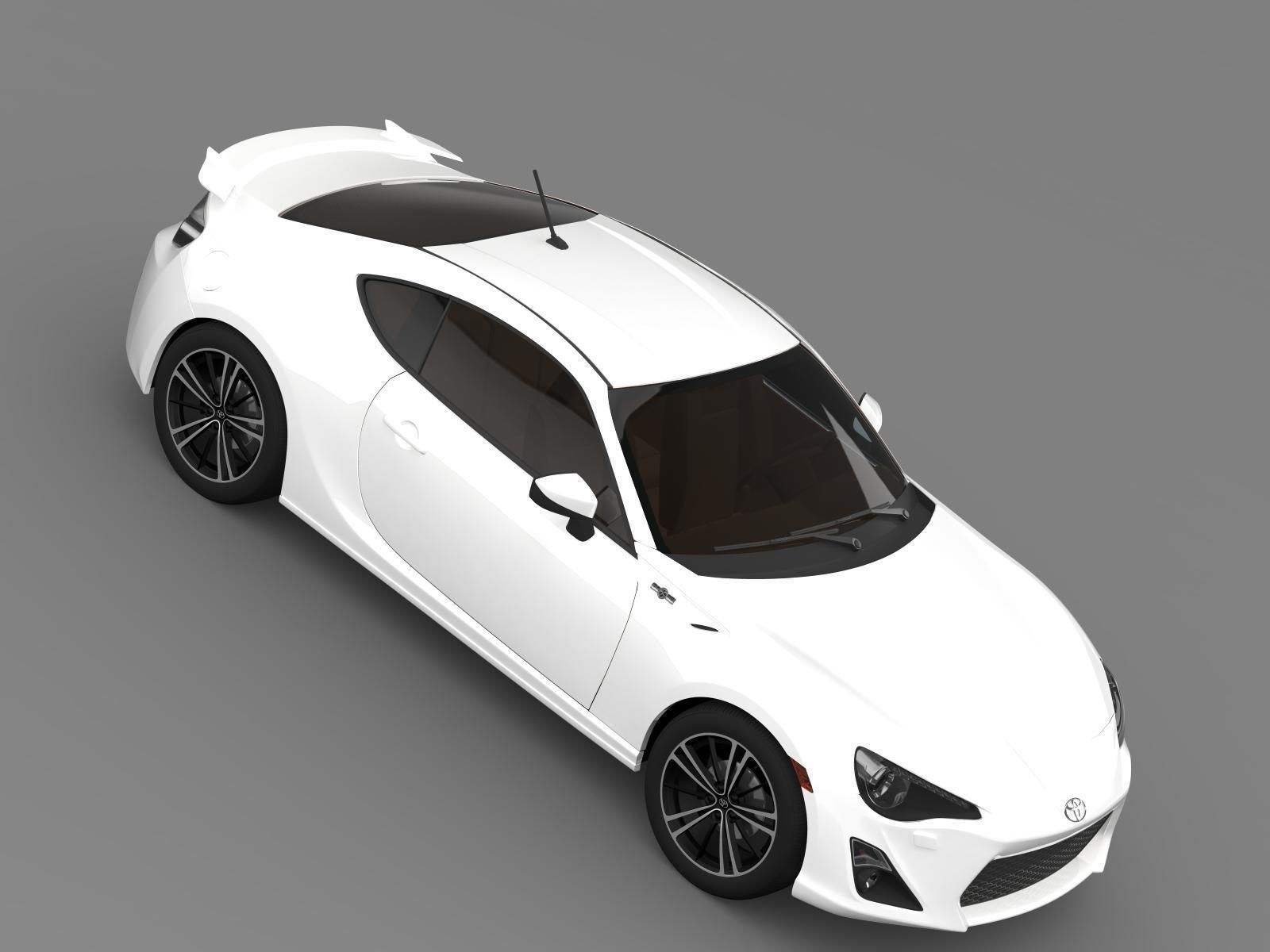 Toyota 86 GT Limited 2012 3D model_10