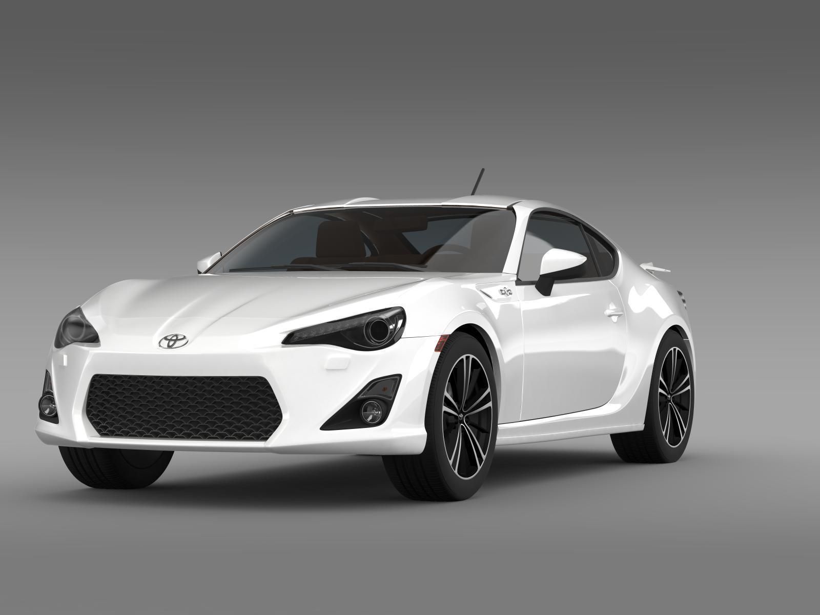 Toyota 86 GT Limited 2012 3D model_1