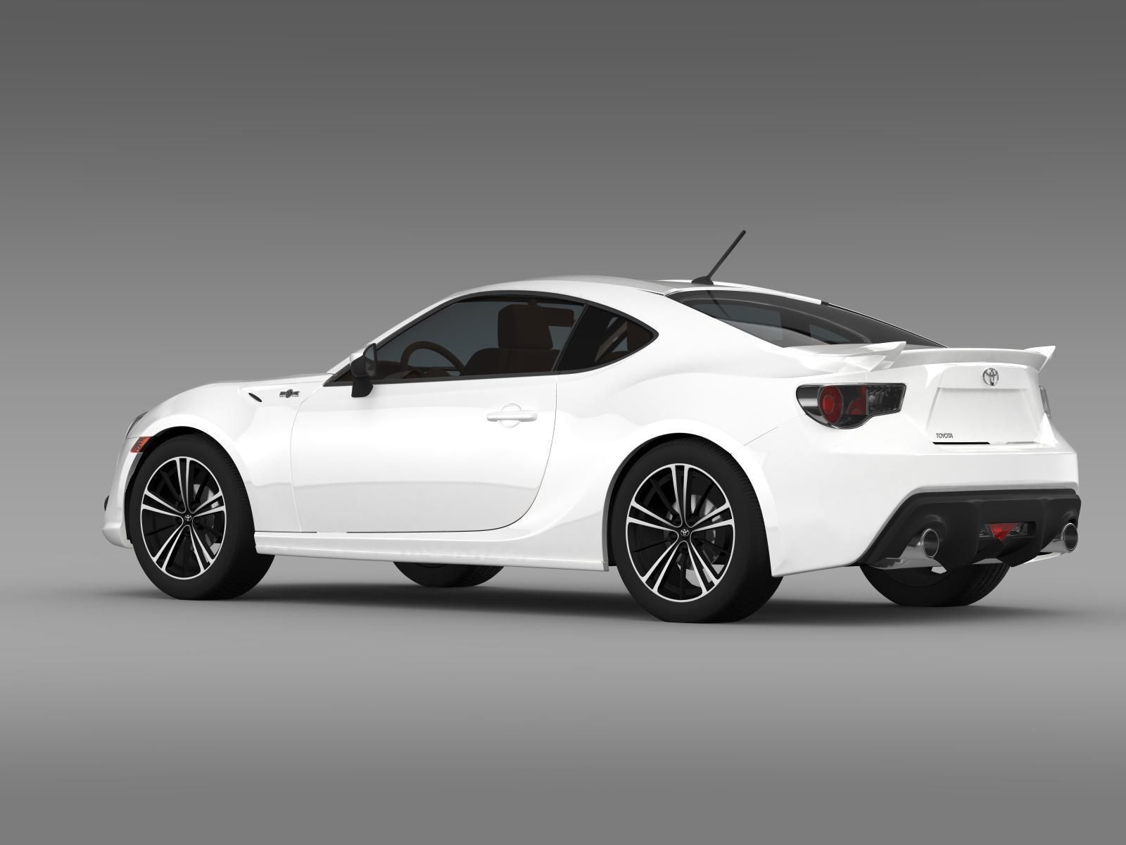Toyota 86 GT Limited 2012 3D model_6