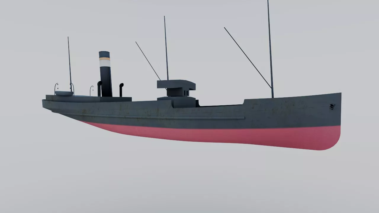 SS Balmerino Free 3D model