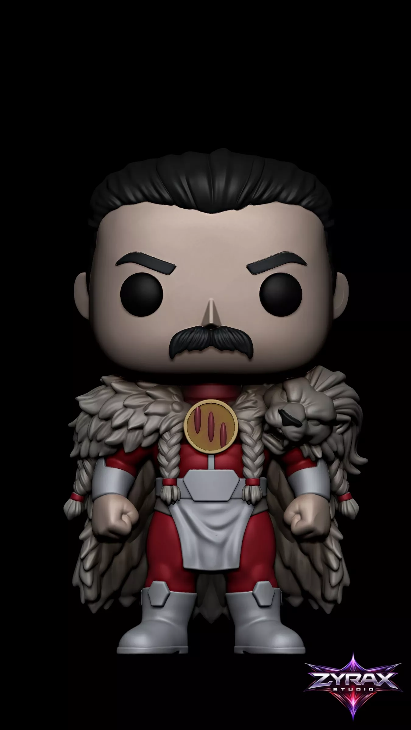 Omni-Man Funko STL Invincible Chibi Figure 3D Print Model 3D print model