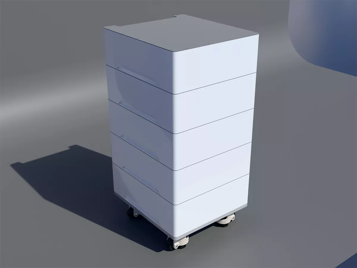 Residential Energy Storage System homeuse ESS 3D model