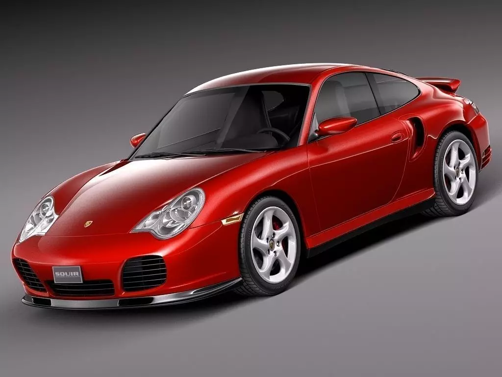 Porsche 911 Turbo 996 2002 3D model