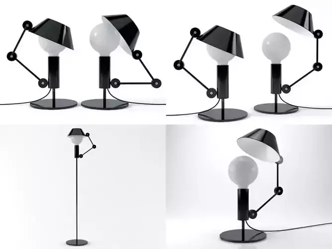 Mr Light 3D model