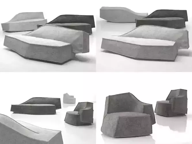 Airberg set of sofas and chairs