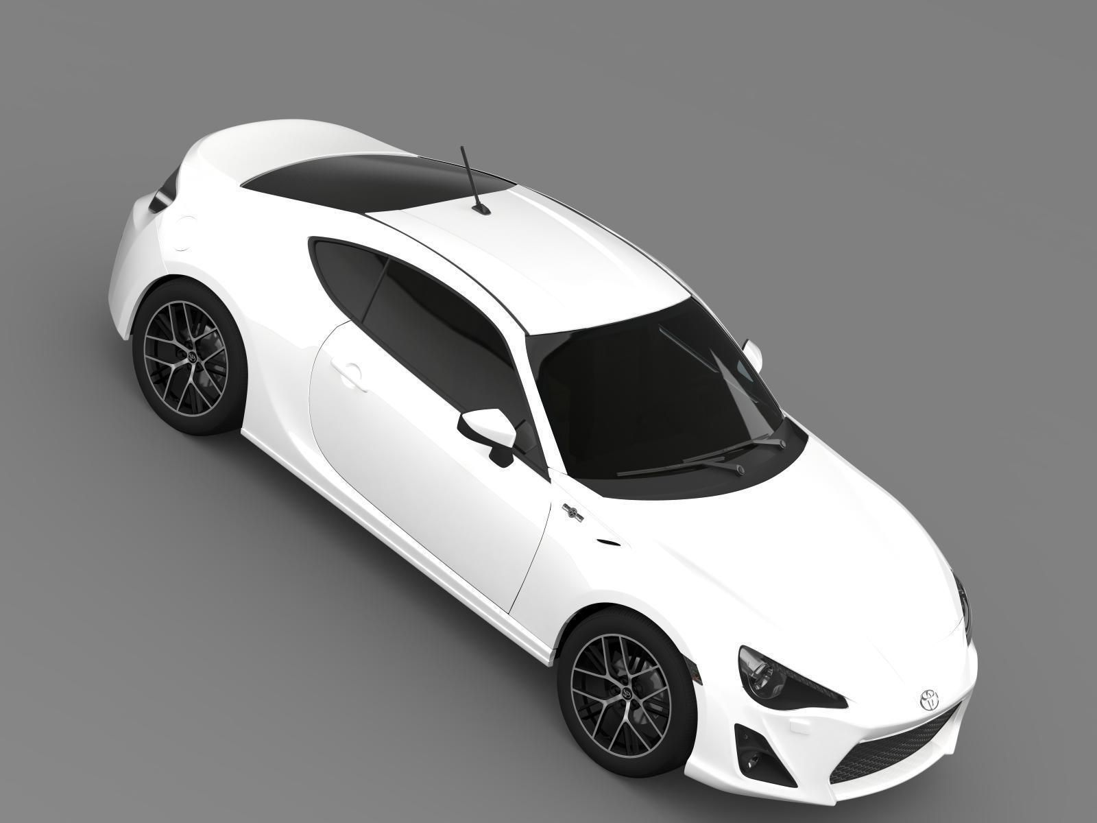 Toyota 86 Prototype 2011 3D model_11