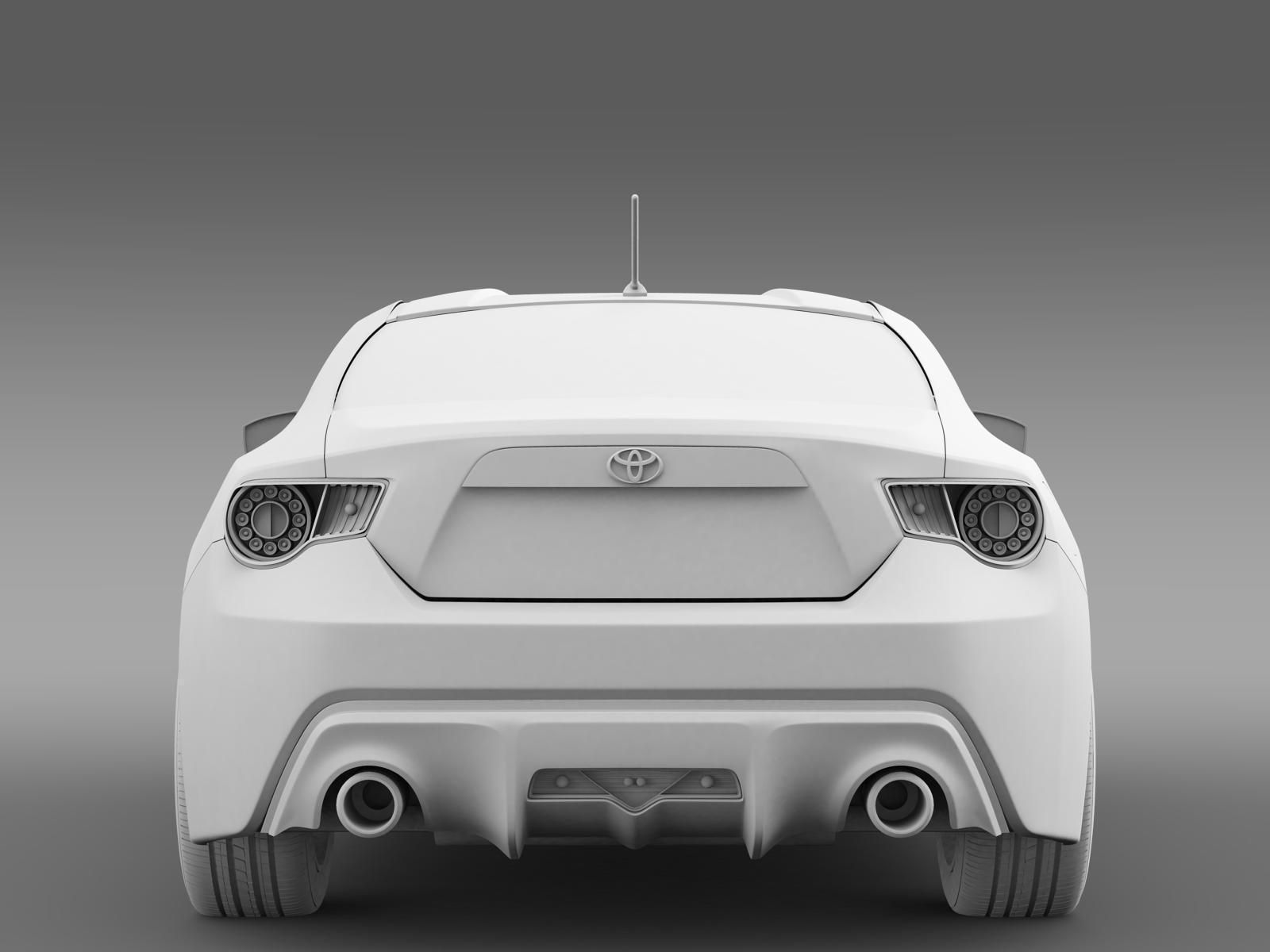 Toyota 86 Prototype 2011 3D model_15