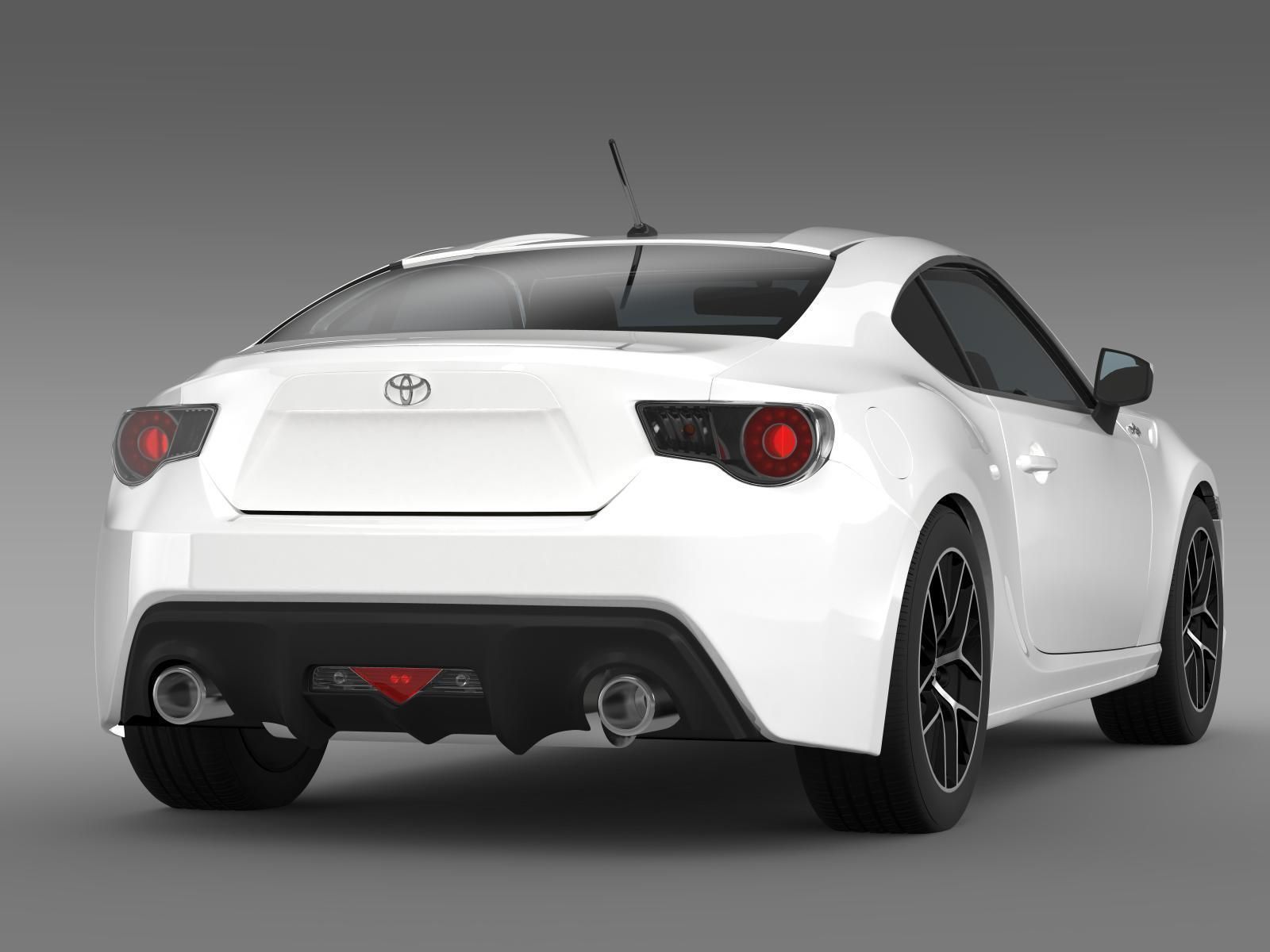 Toyota 86 Prototype 2011 3D model_8