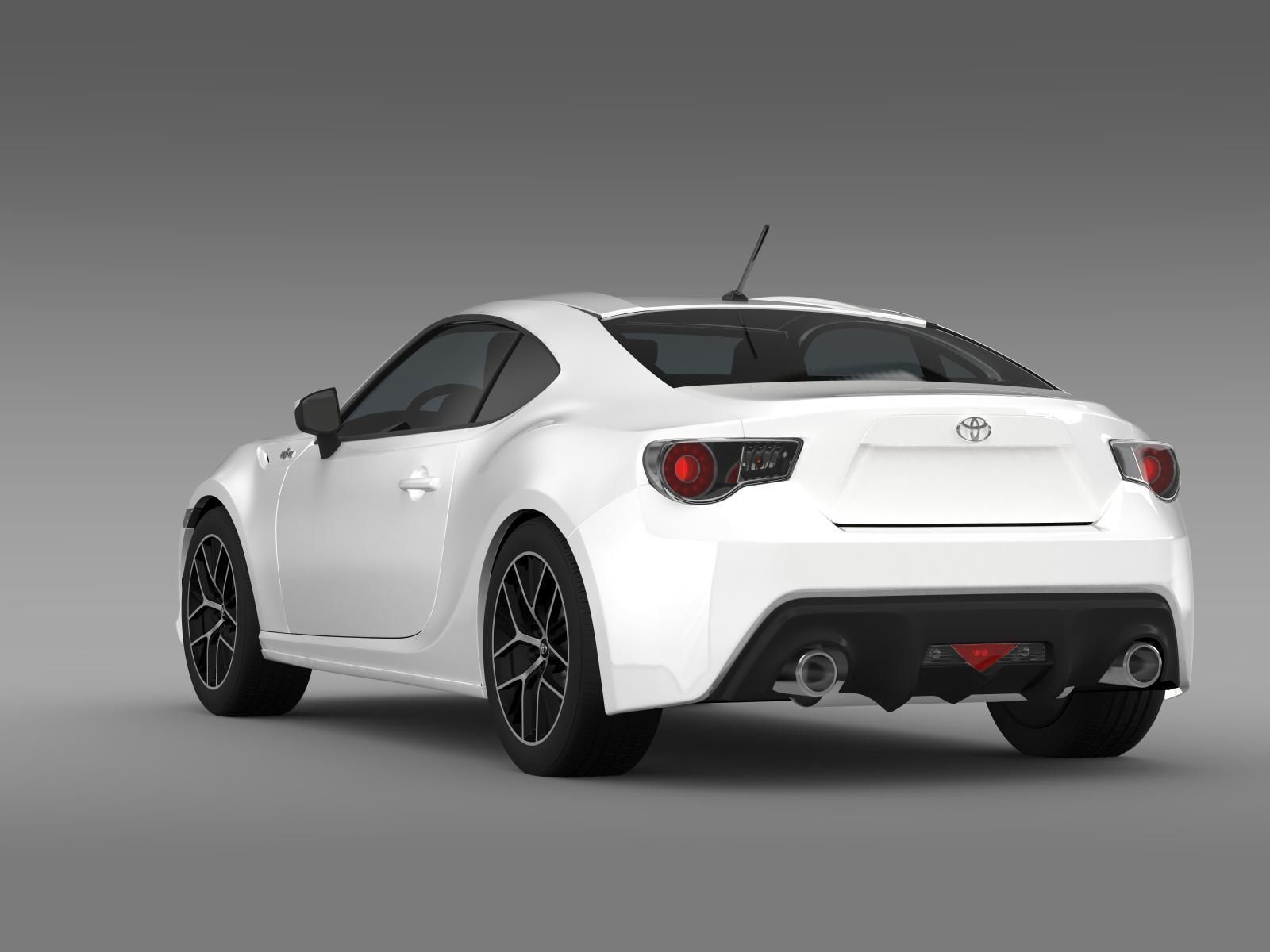 Toyota 86 Prototype 2011 3D model_6