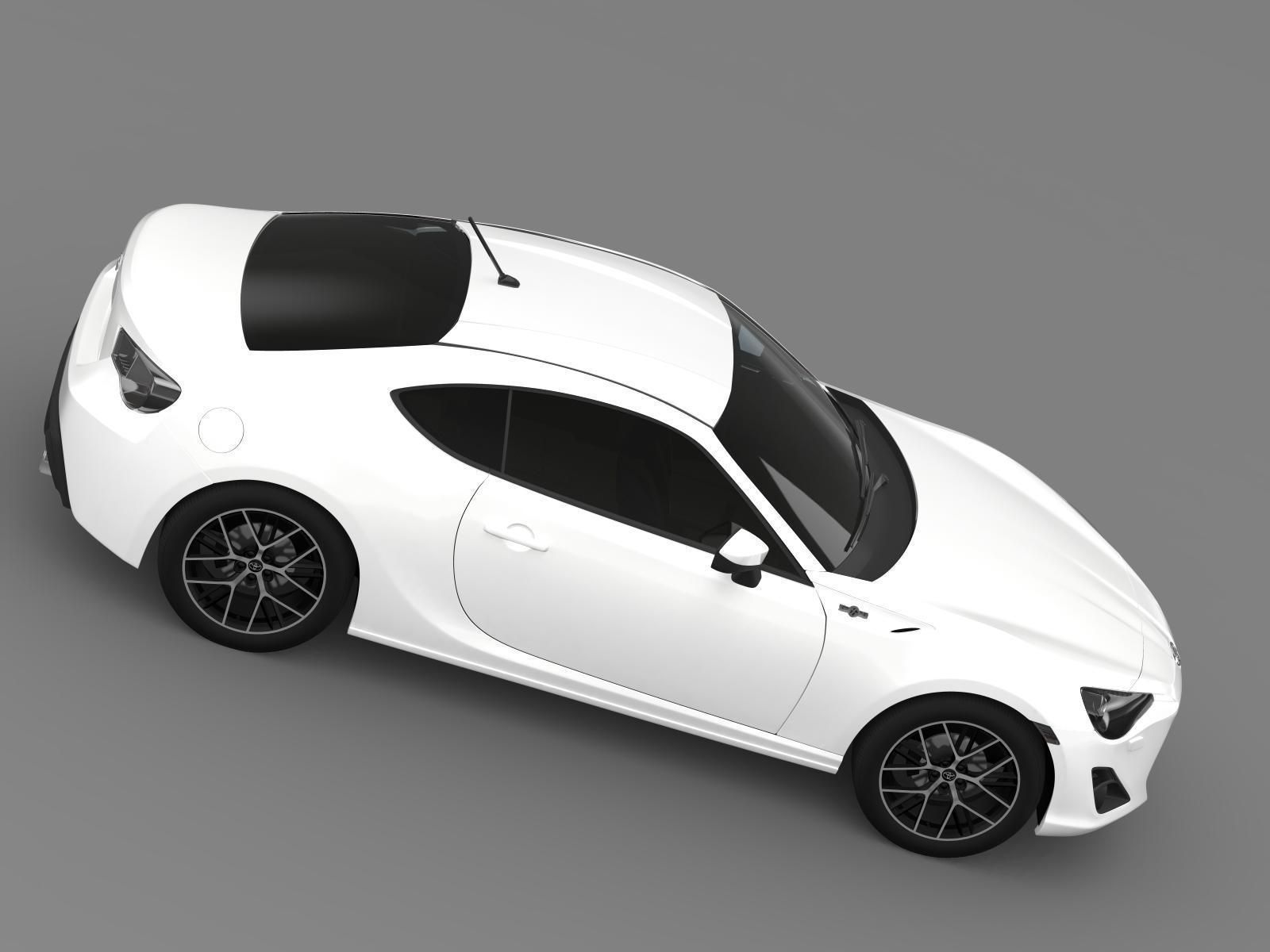 Toyota 86 Prototype 2011 3D model_9
